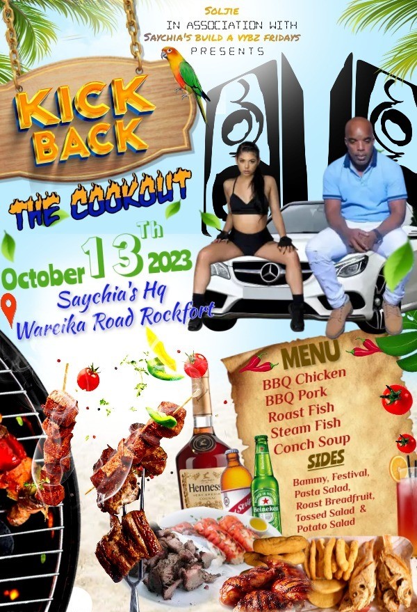KICK BACK COOK OUT  on Oct 13, 22:00@SAYCHIA'S HQ - Buy tickets and Get information on Michael Promotions 