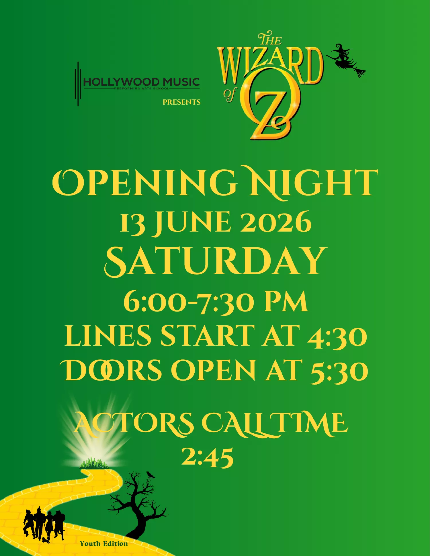 Wizard of Oz Youth Edition image