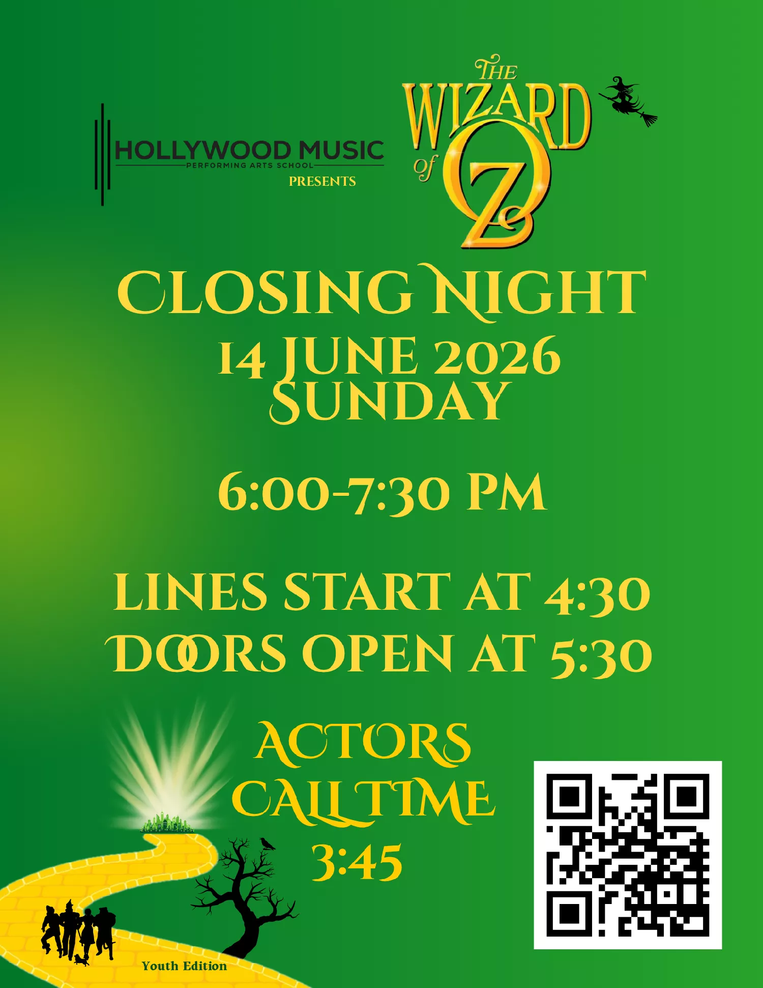 Wizard of Oz Youth Edition image