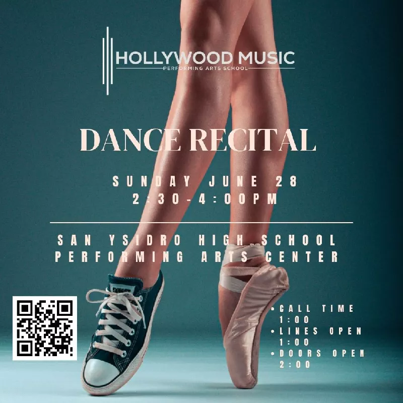 Summer Dance Recital 2:30-4:00 pm