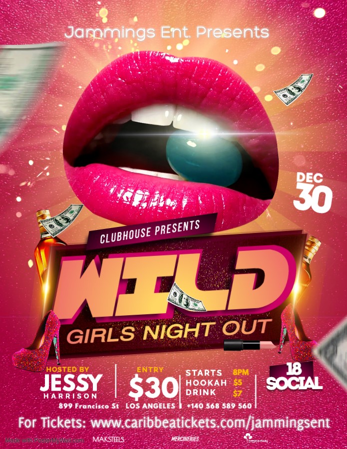 Get Information and buy tickets to WILD GIRLS NIGHT OUT  on Caribbea Tickets