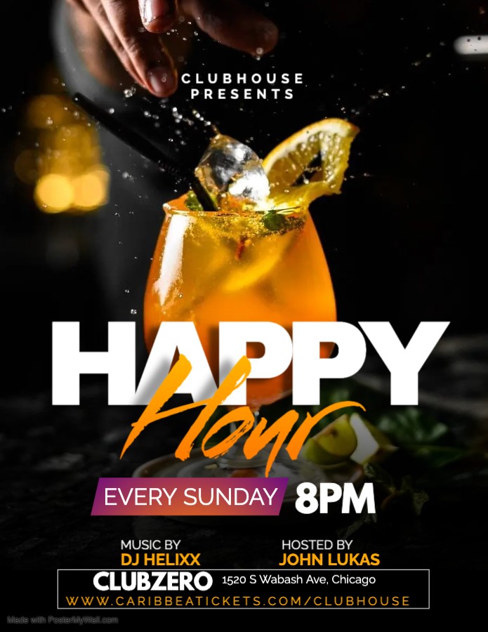 Get Information and buy tickets to HAPPY HOUR  on Caribbea Tickets