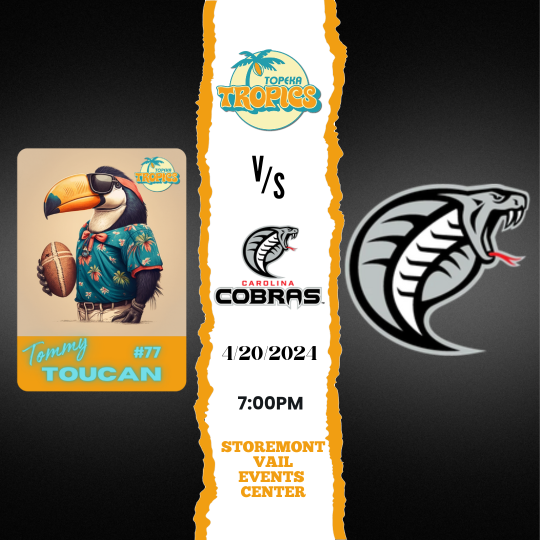 Topeka Tropics vs Carolina Cobras image