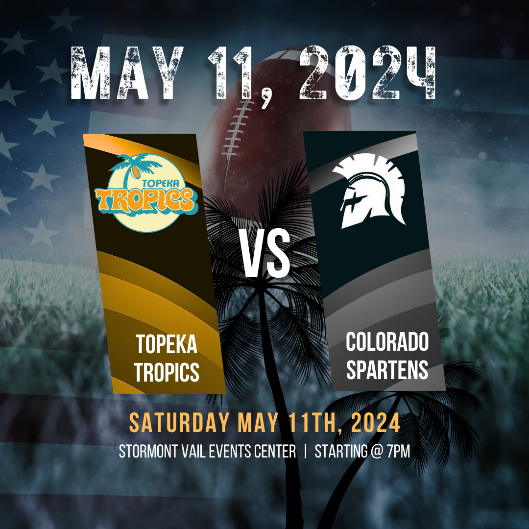 Topeka Tropics vs Colorado Spartens image