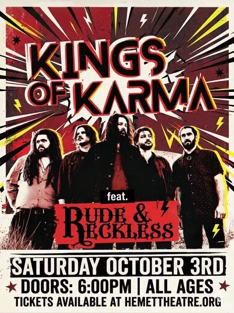 Kings of Karma With special guests Rude & Reckless