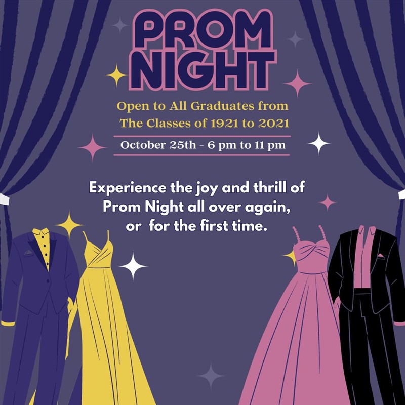 Obtener información y comprar entradas para Prom Night 21+ en Historic Hemet Theatre.