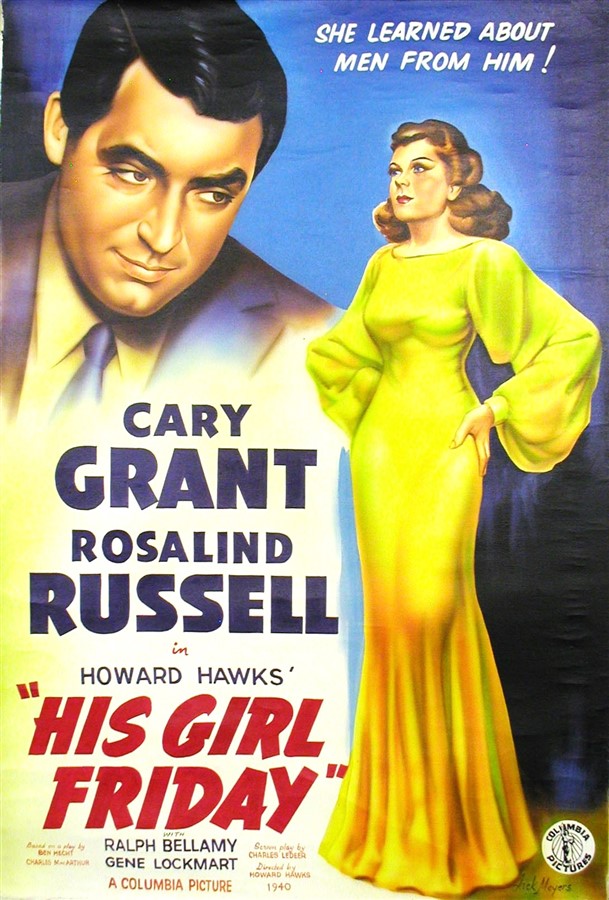 His Girl Friday - 1940