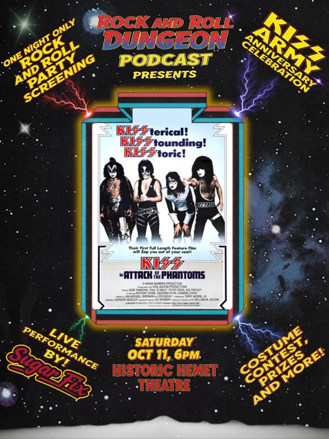 Get Information and buy tickets to Alive in the Dungeon: A KISS Army Anniversary Celebration !  on Hemet Theatre