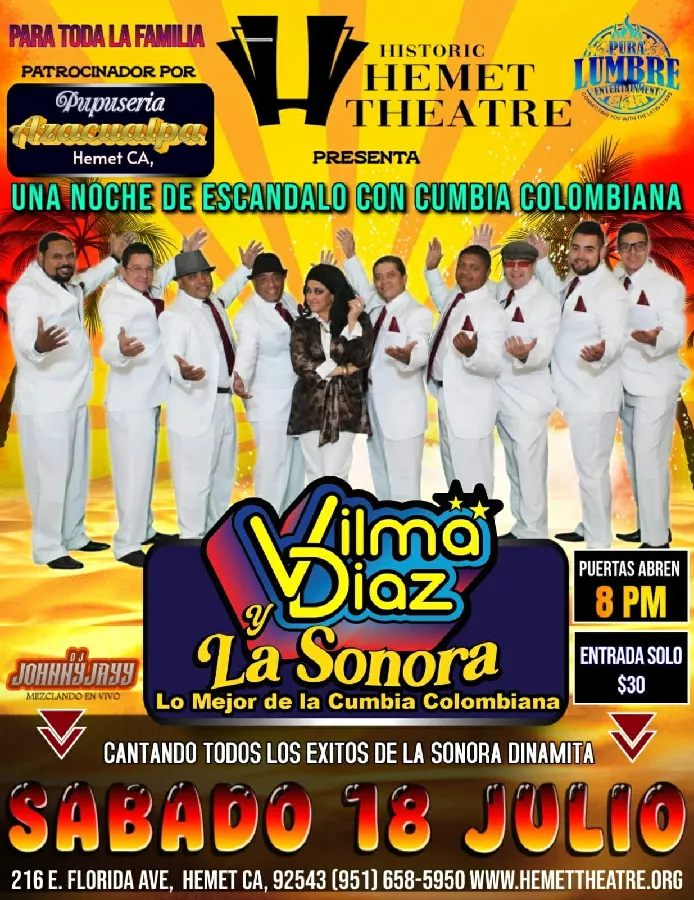 Vilma Díaz y La Sonora