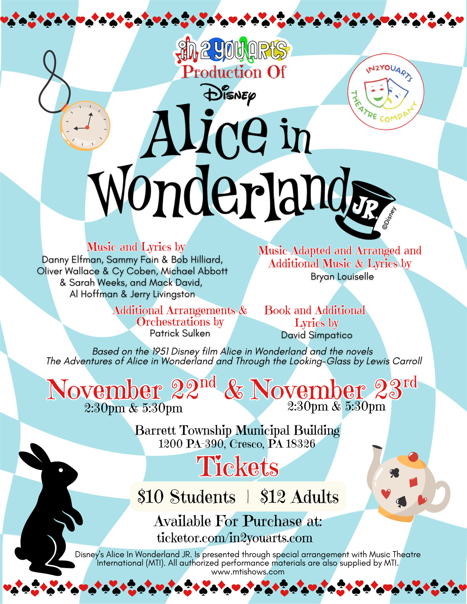 Disney's-Alice in Wonderland Jr. image