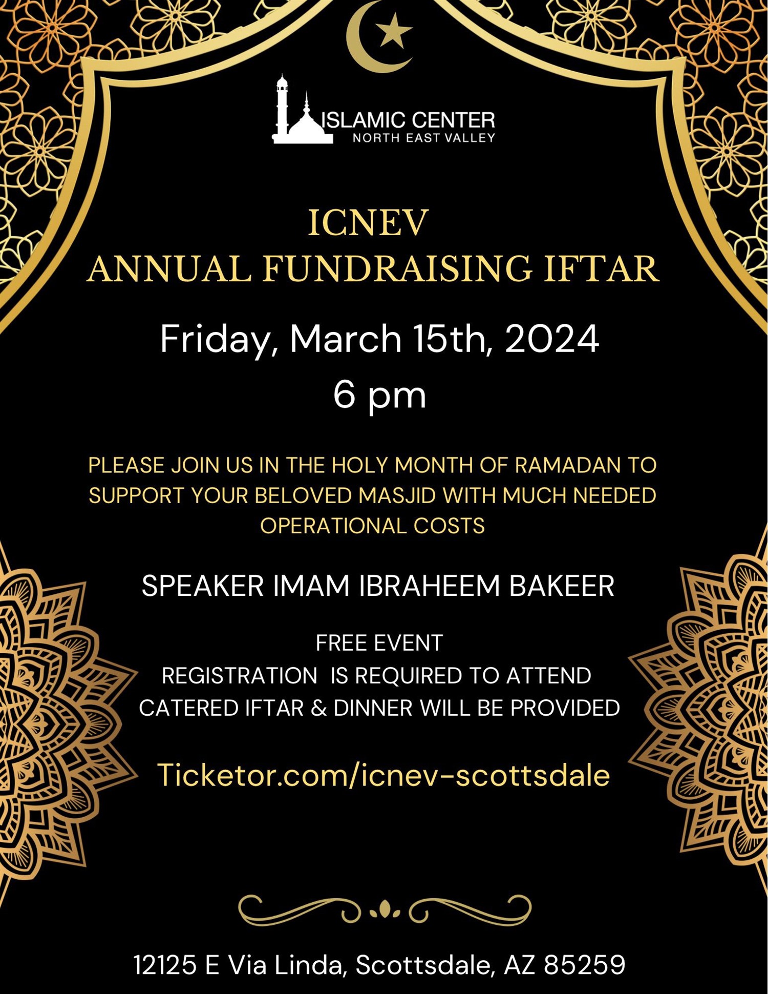 ICNEV Ramadhaan Fundraising Iftar image