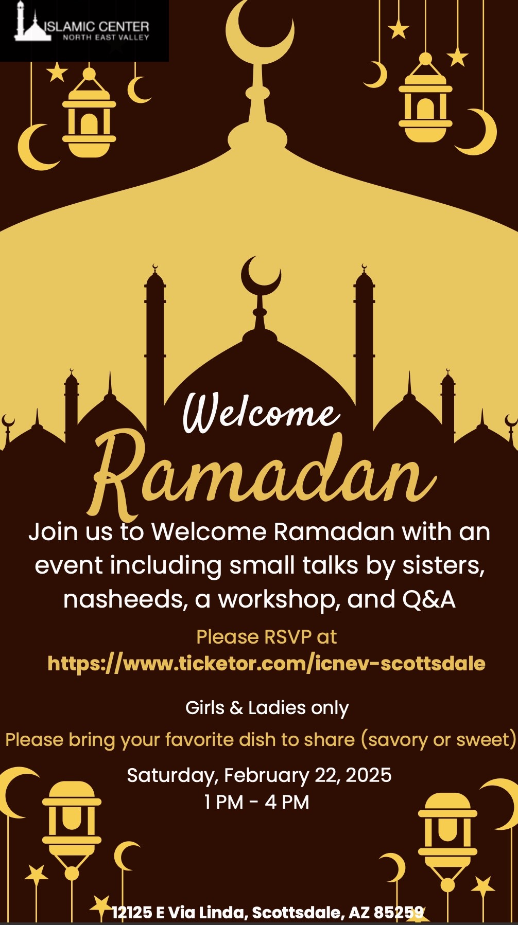 Welcome Ramadan: Sisters event image