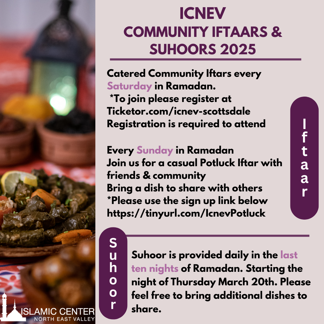 Community sponsored Iftars @ ICNEV image