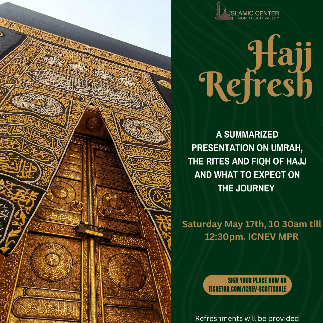 Hajj Seminar: Know the rites of Umrah and Hajj  flyer