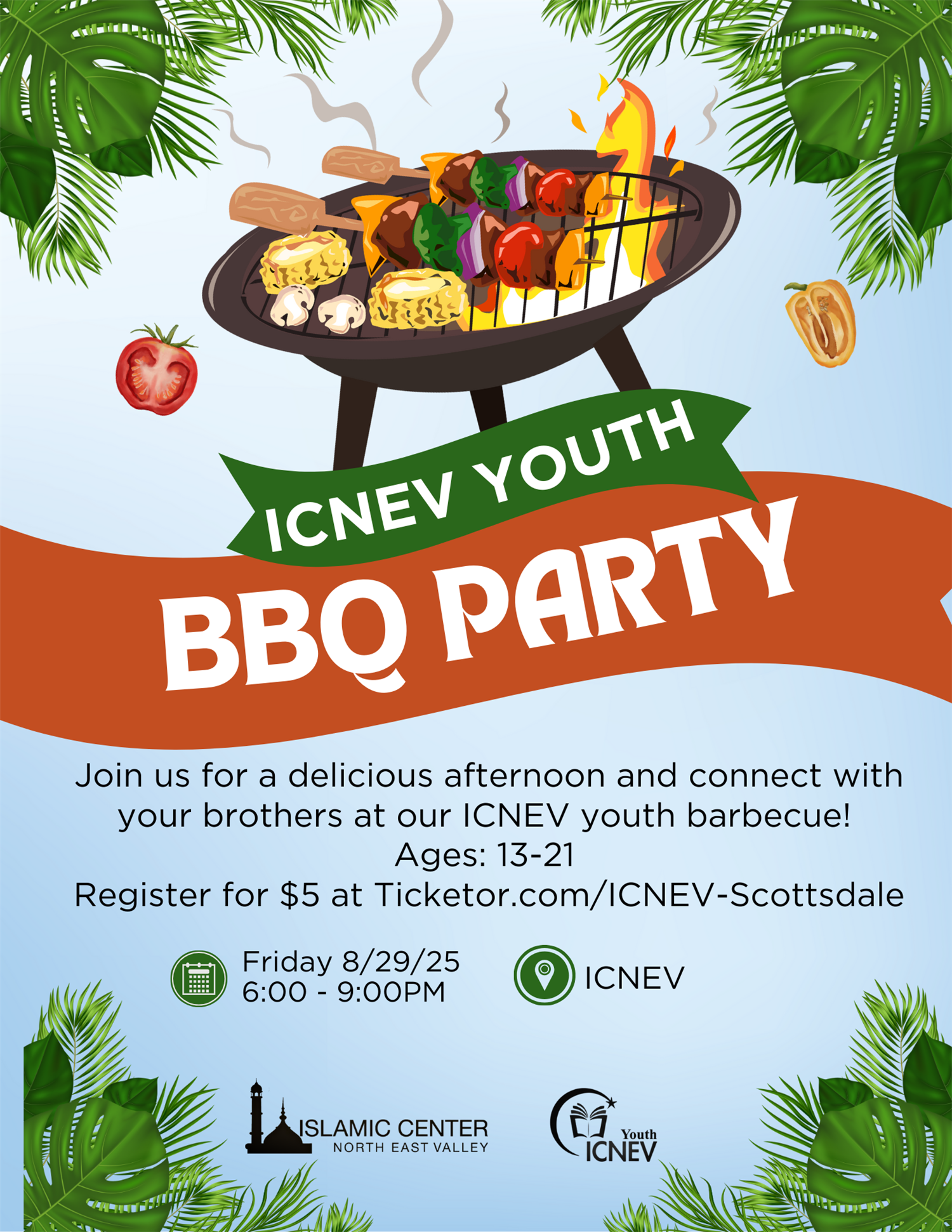 ICNEV Youth Barbecue image