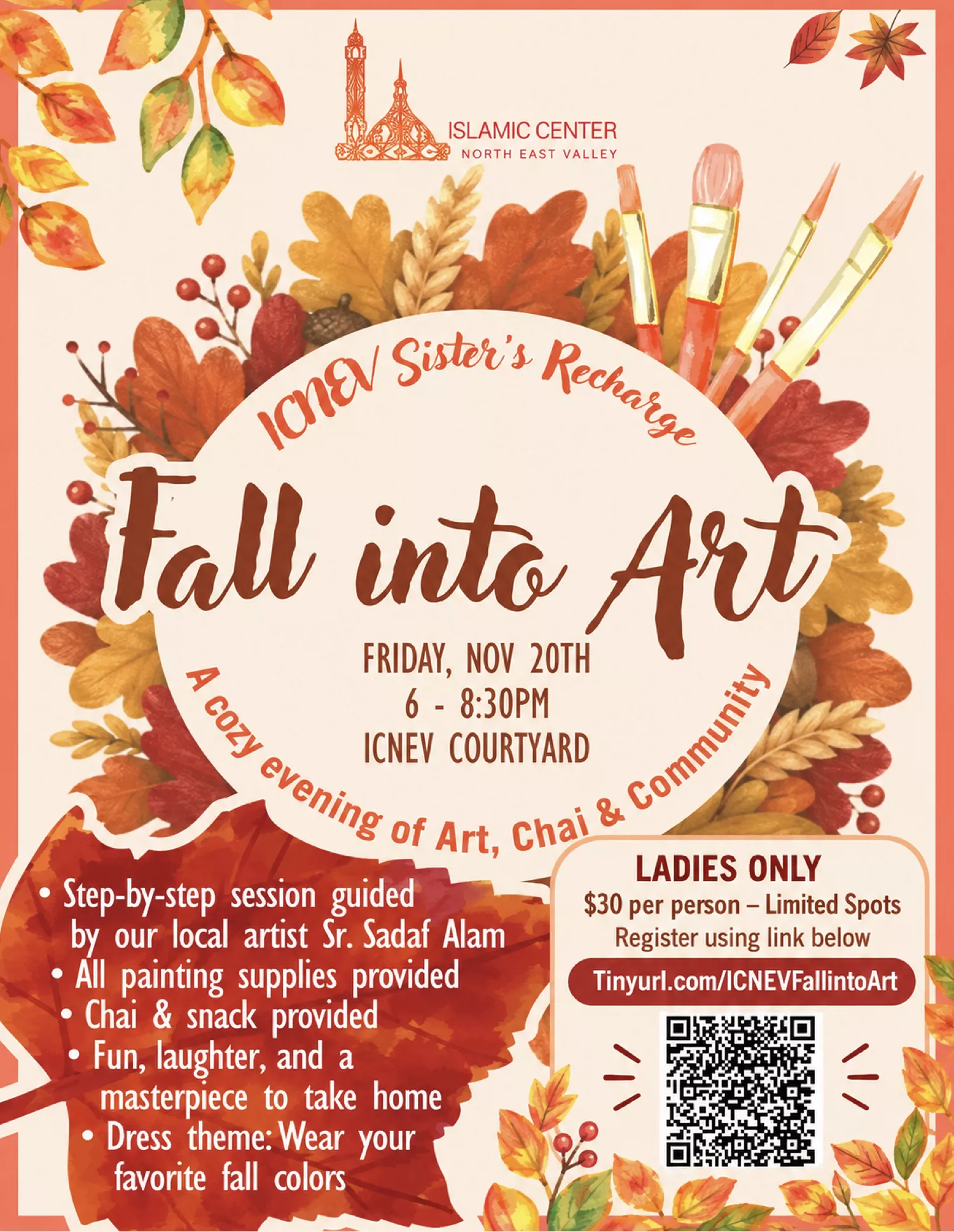Fall into Art - Sisters Recharge Art Event