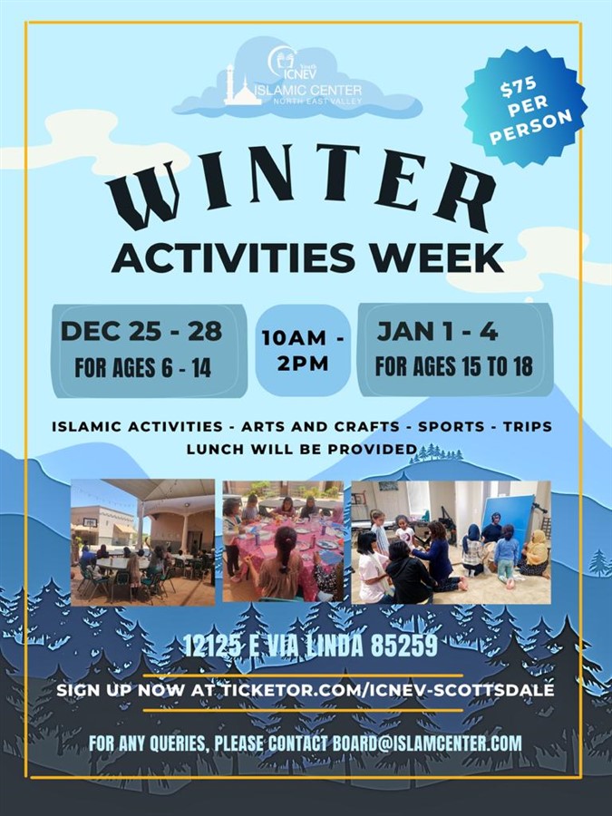 Winter Activities Week  @ ICNEV- Under 14's