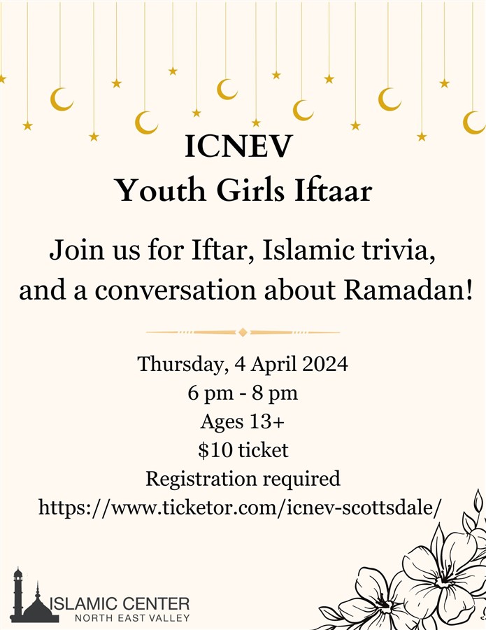 Girls Iftar - 4/4/24