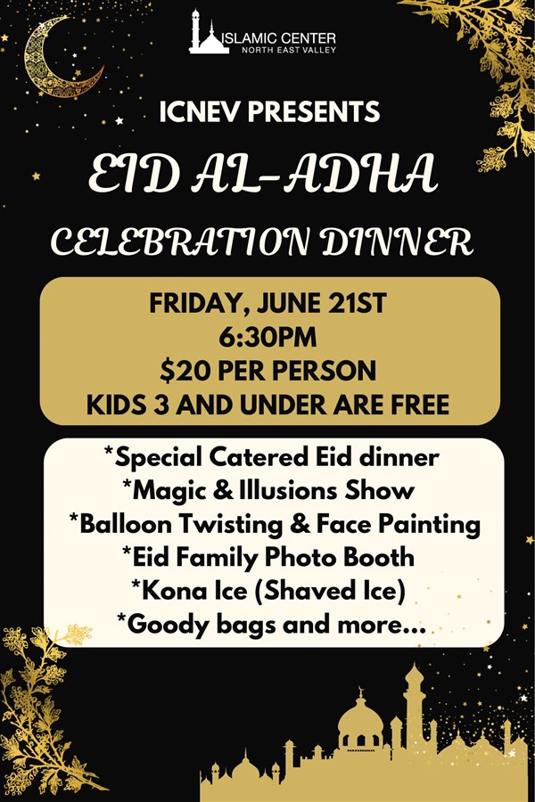 Eid Ul Adha Celebration Dinner