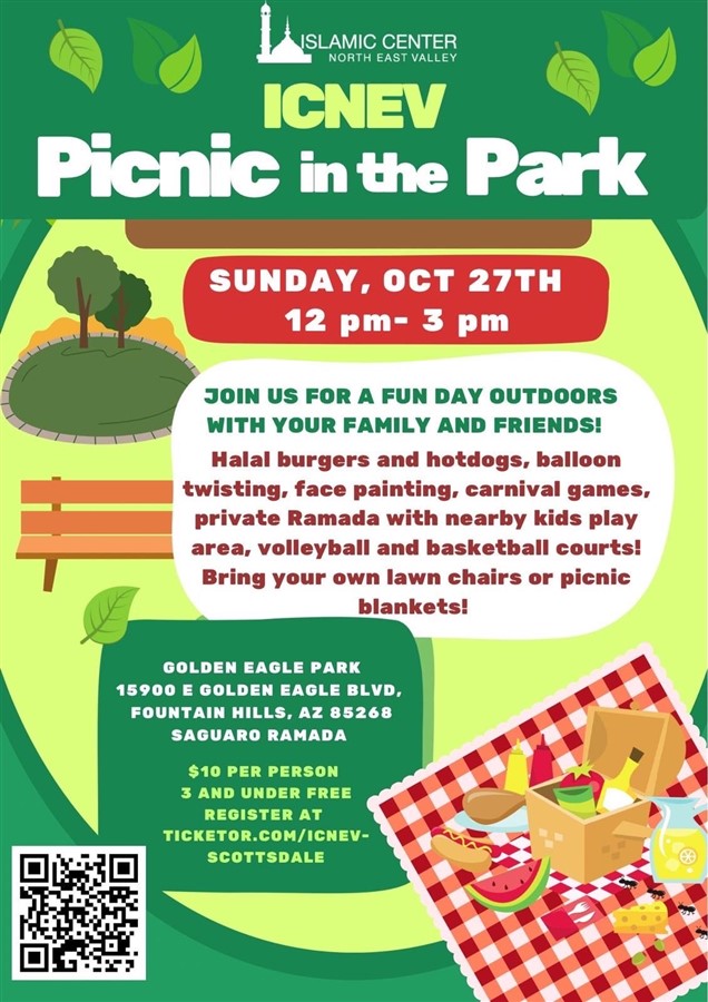 Get Information and buy tickets to Picnic in the Park  on ICNEV Scottsdale