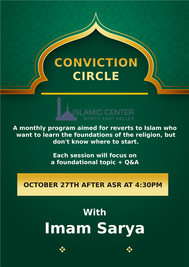 Get Information and buy tickets to Conviction Circle  on ICNEV Scottsdale