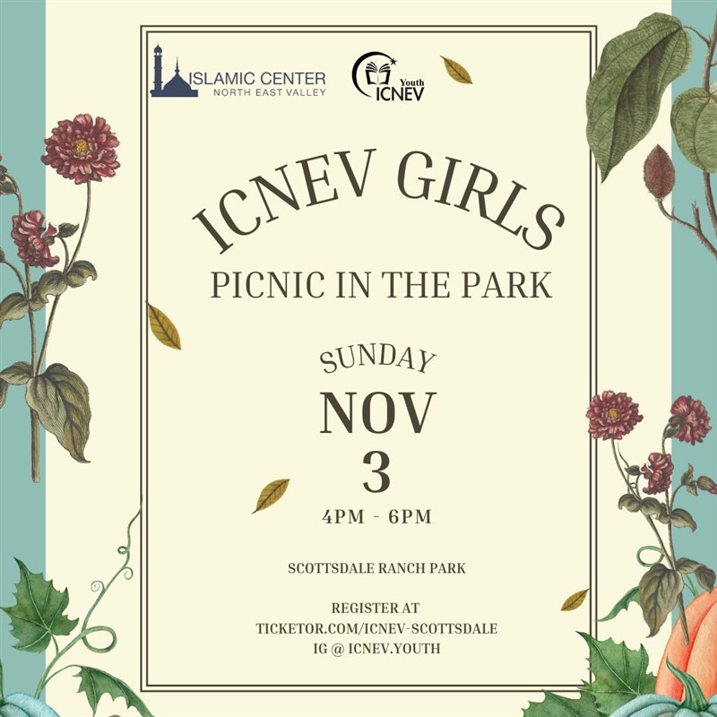 ICNEV girls picnic in the park