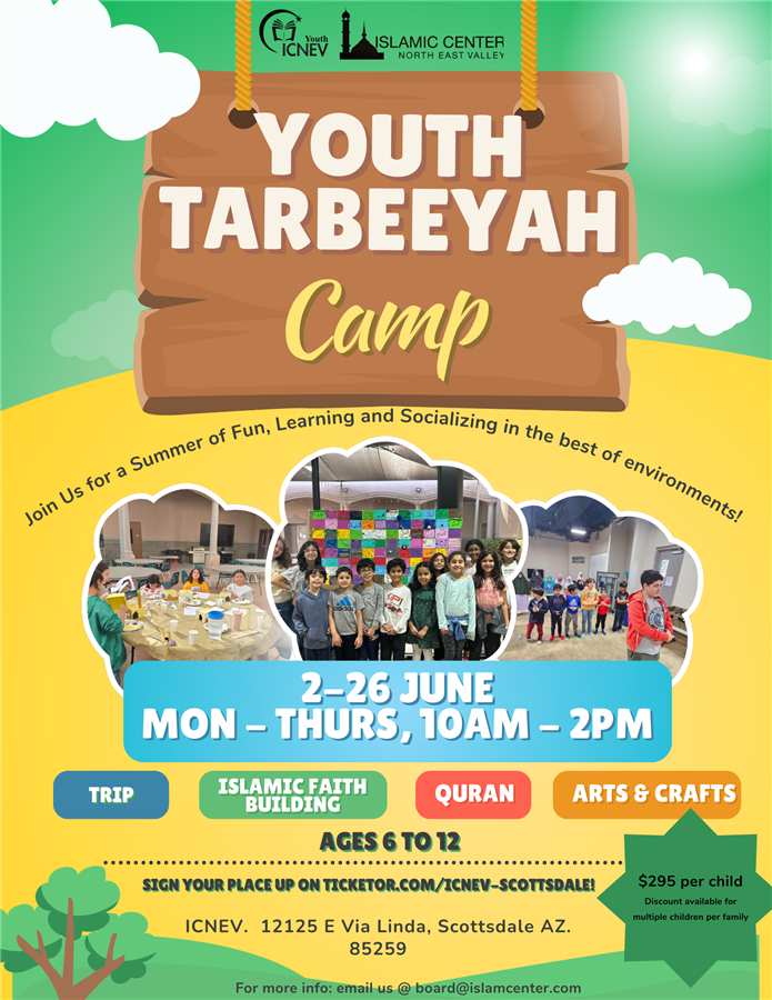 Get Information and buy tickets to Summer Tarbeeyah camp @ ICNEV  on ICNEV Scottsdale