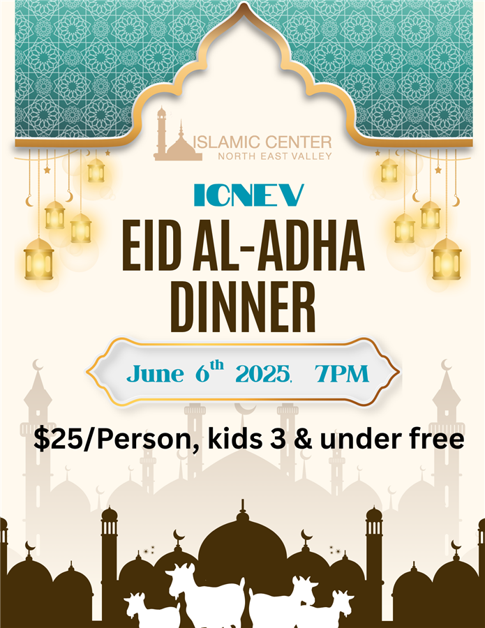 Get Information and buy tickets to ICNEV Eid-ul-Adha Dinner  on ICNEV Scottsdale