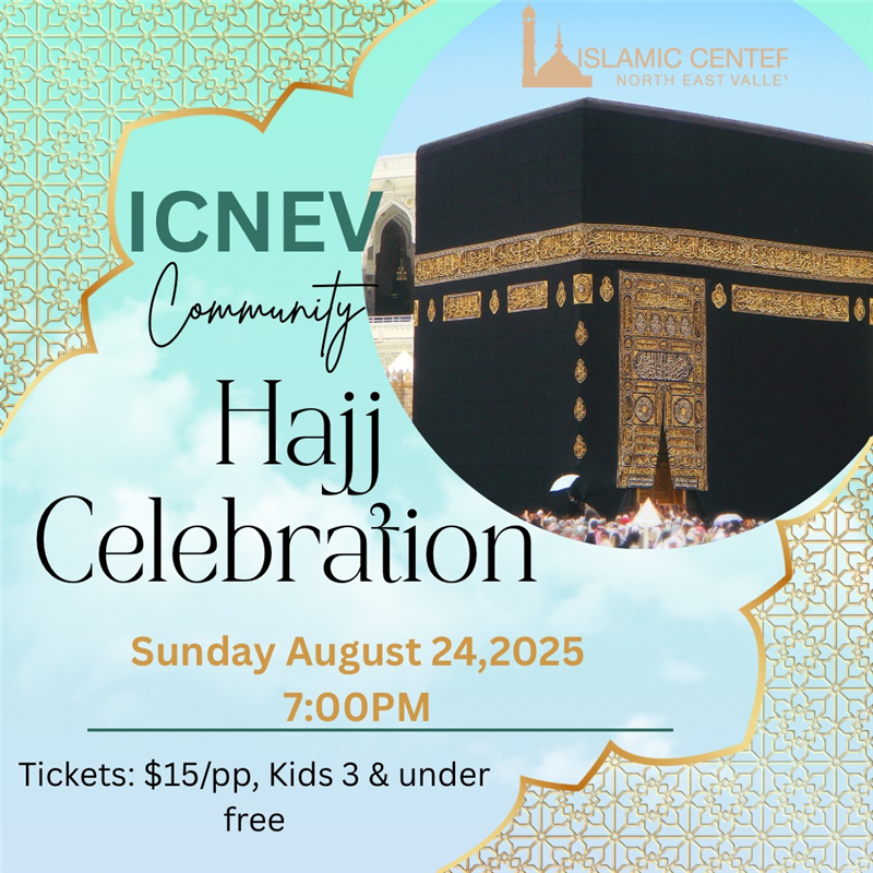 Get Information and buy tickets to ICNEV Hajj Celebration  on ICNEV Scottsdale