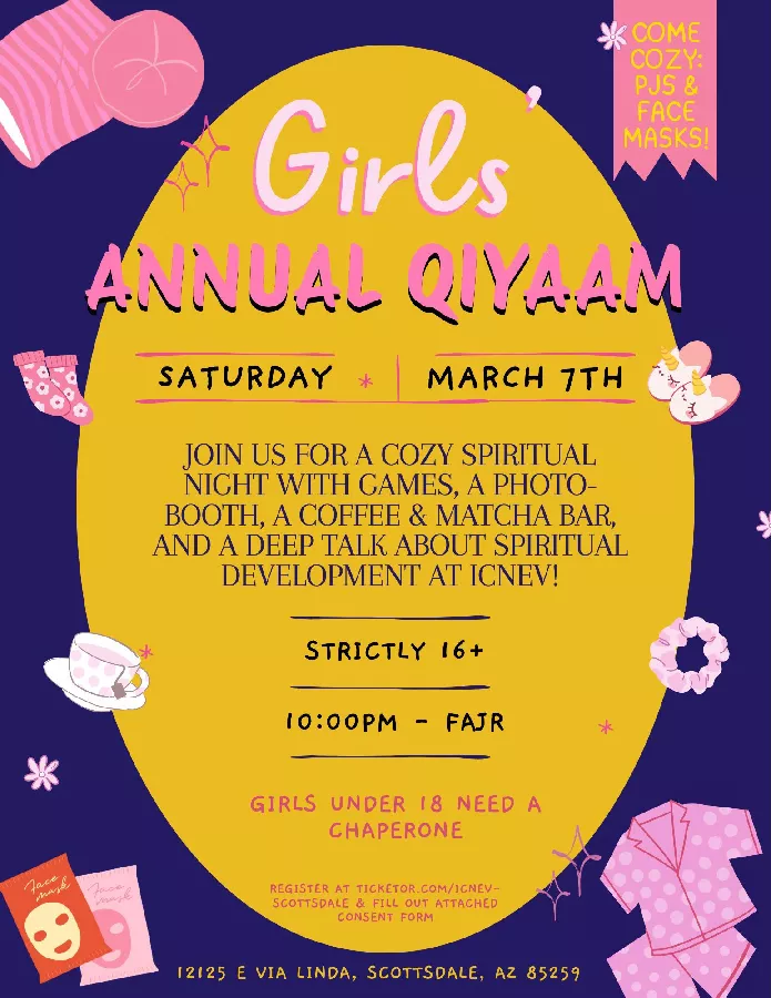 ICNEV Girls Youth Qiyam