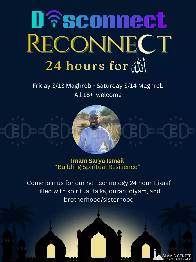 24 hour Itikaaf (18+)