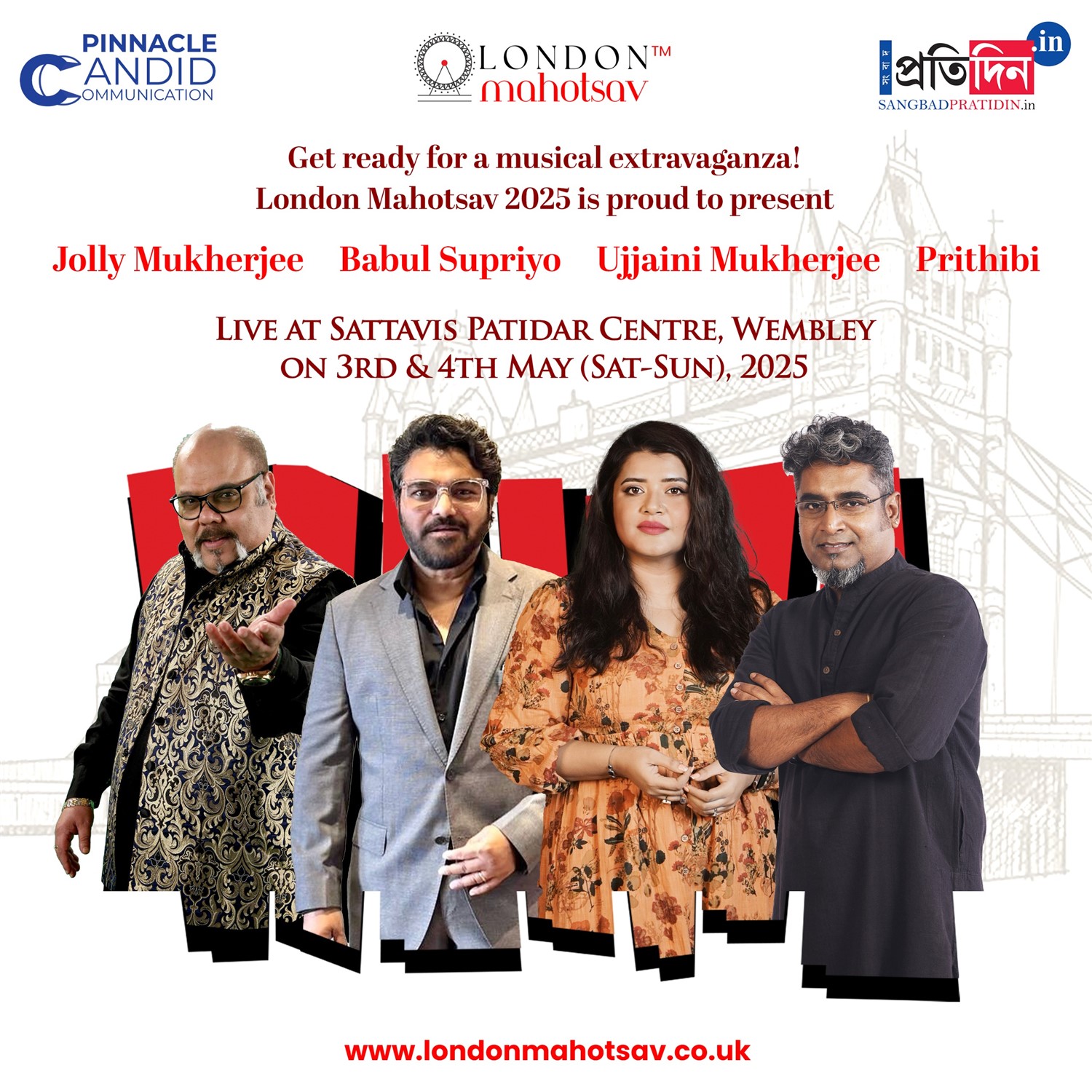 Get information & buy tickets to London Mahotsav 2025 3rd & 4th May'25(May Bank Holiday Weekend) on May 03, 11:00 @Sattavis Patidar Centre | London Mahotsav