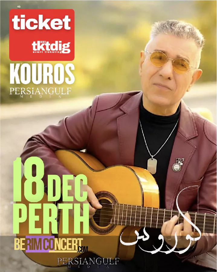 Get Information and buy tickets to Kouros - Perth Amazing Persian Xmas Party with Kouros on tktdig