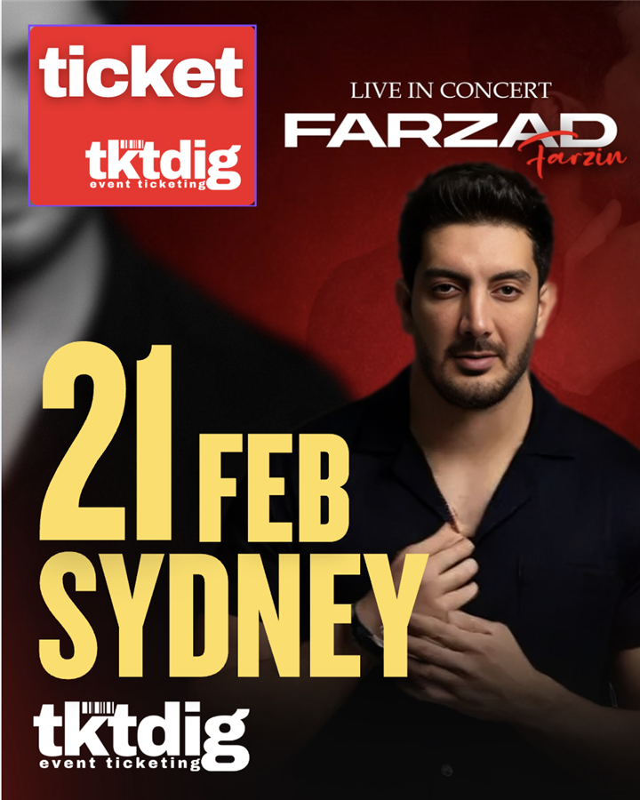 Get Information and buy tickets to Farzad Farzin SYD  on tktdig