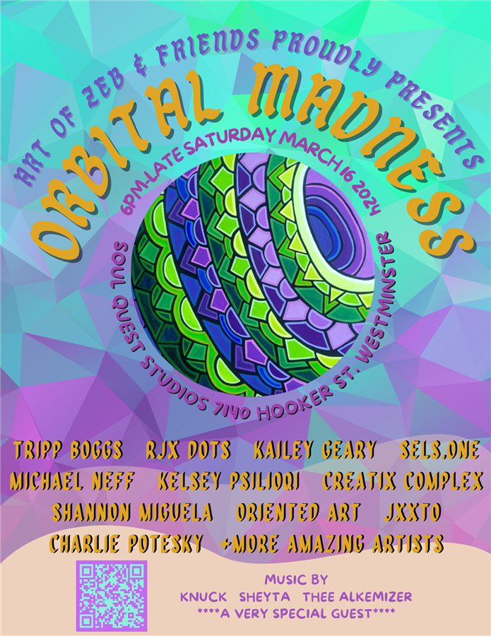 Art of Zeb and Friends Proudly presents