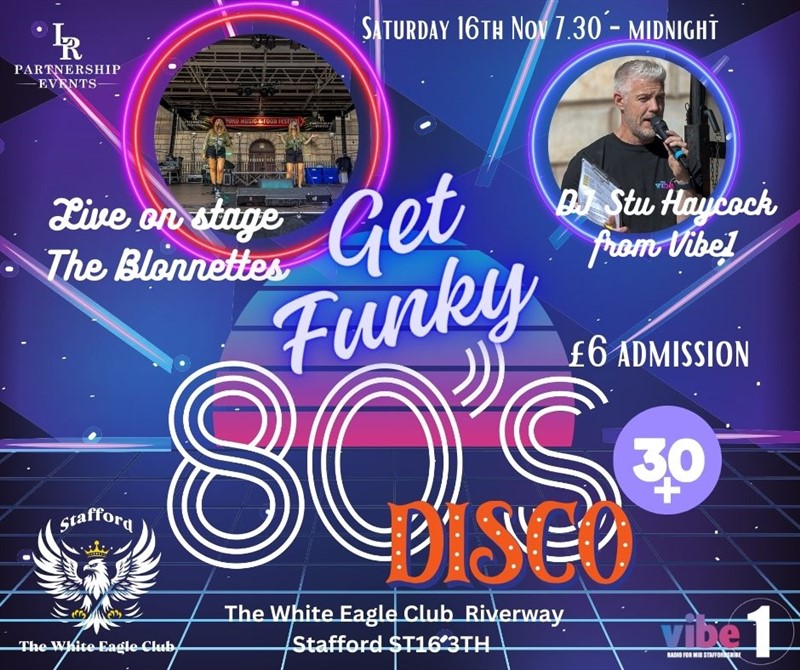 Get Information and buy tickets to Get Funky - 80