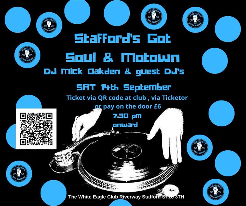 Get Information and buy tickets to Stafford Got Soul & Motown  on LR PARTNERSHIP EVENTS