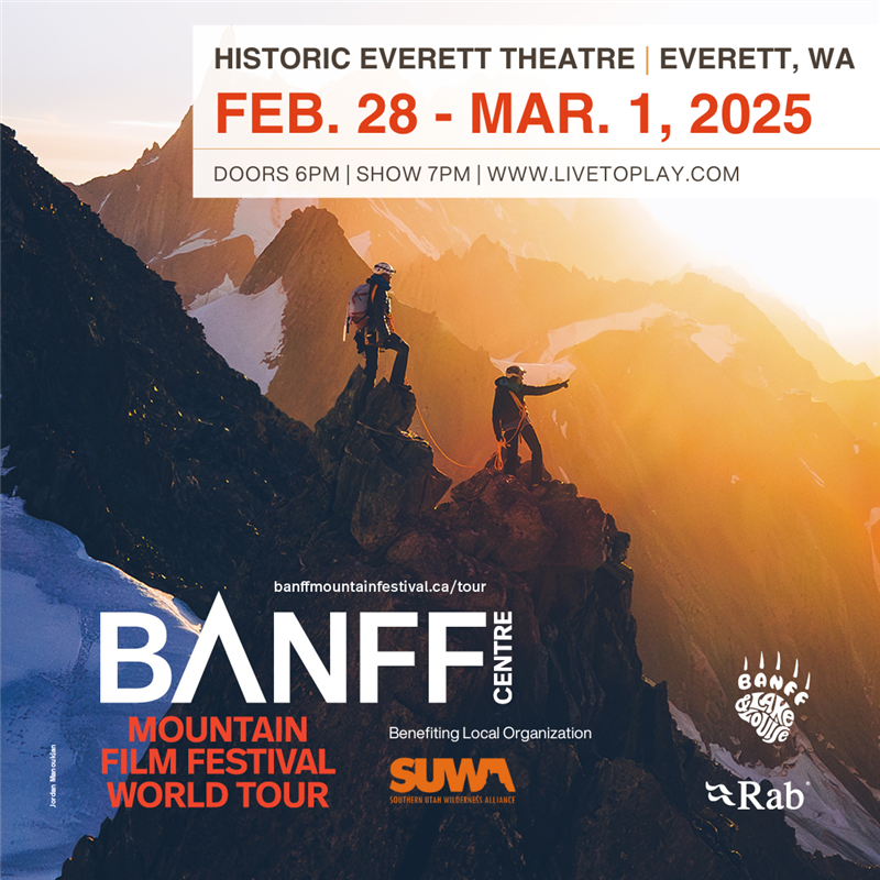 Everett, WA - Banff Mountain Film Festival -Saturday - Quartzite Program