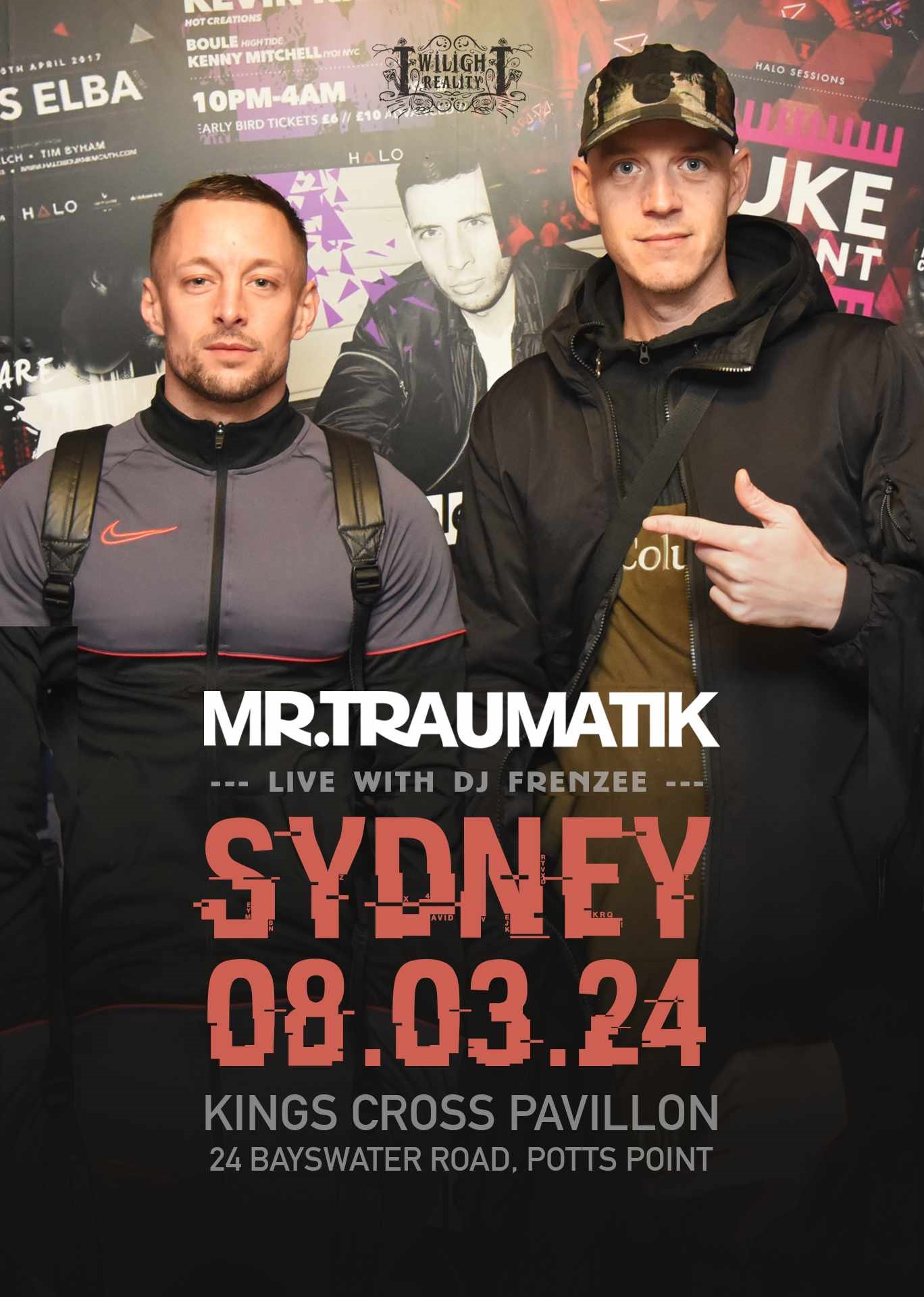 Mr.Traumatik W/ DJ Frenzee image