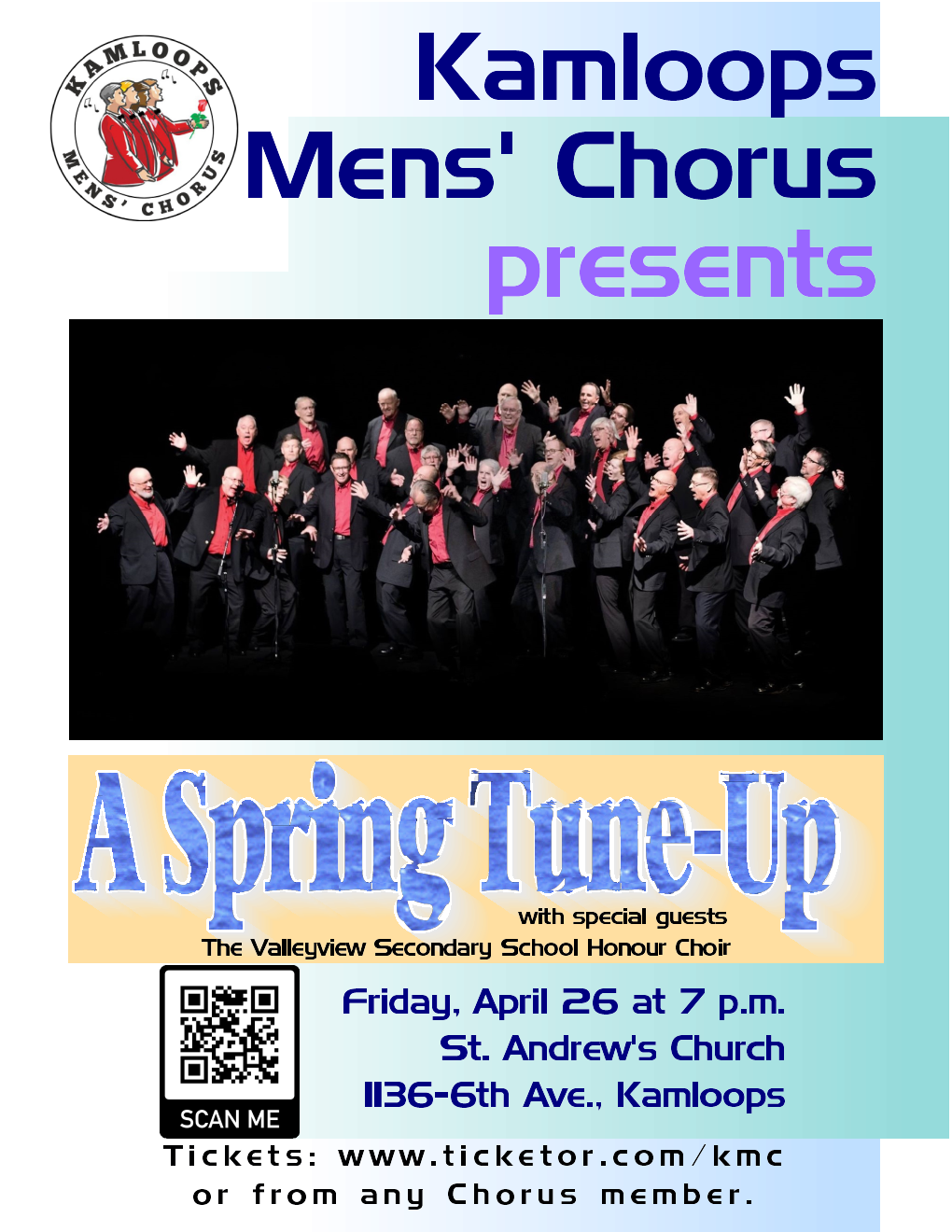 Kamloops Mens' Chorus presents A Spring Tune-Up! image