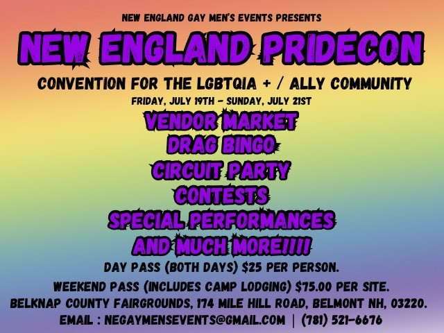 The 2024 New England PrideCon