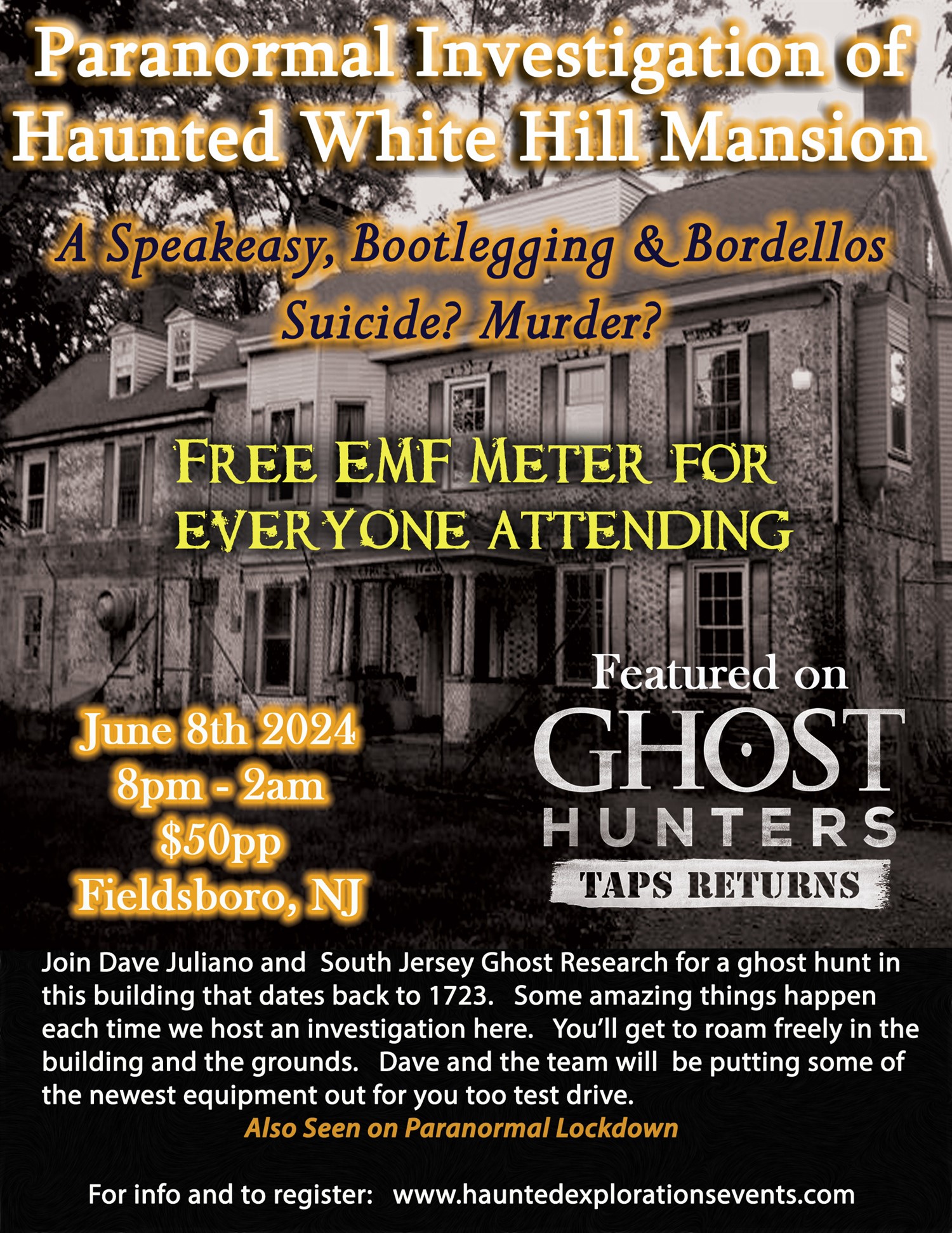 Investigate White Hill Mansion image