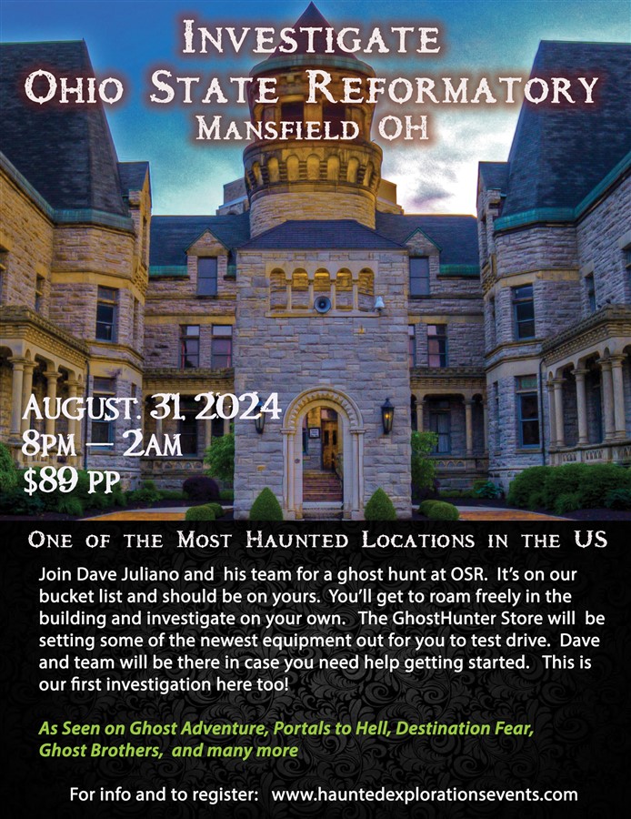 Get Information and buy tickets to Investigate Ohio State Reformatory  on Xtreme Ticketing