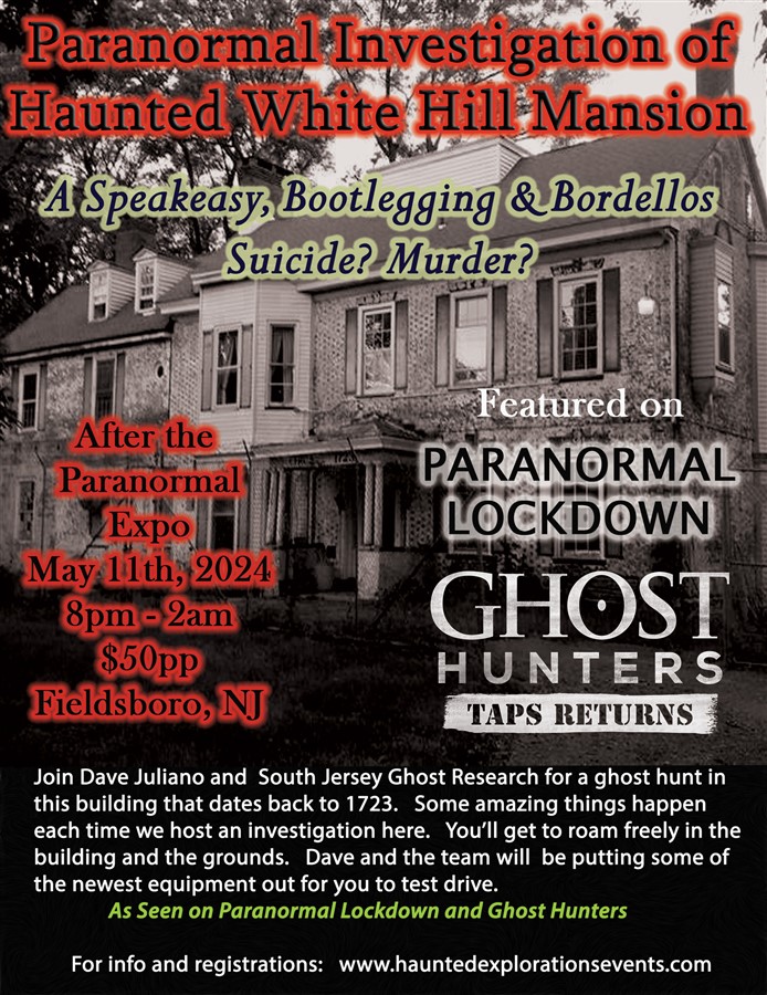 After the Expo - Investigate White Hill Mansion