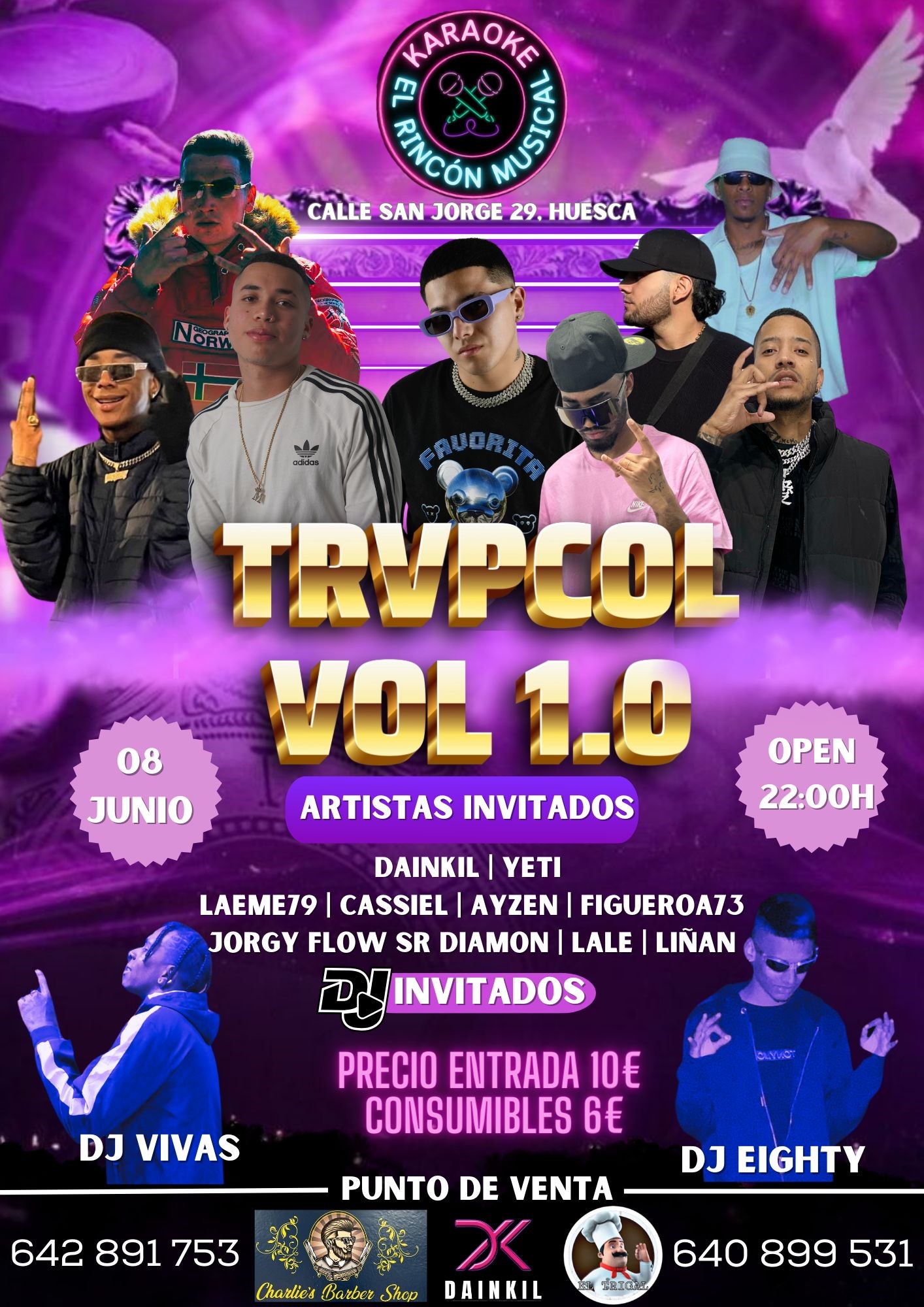 TRVPCOL VOL 1.0  on jun. 08, 00:00@Karaoke el Rincón Musical - Compra entradas y obtén información enkaraoke_elrinconmusical 
