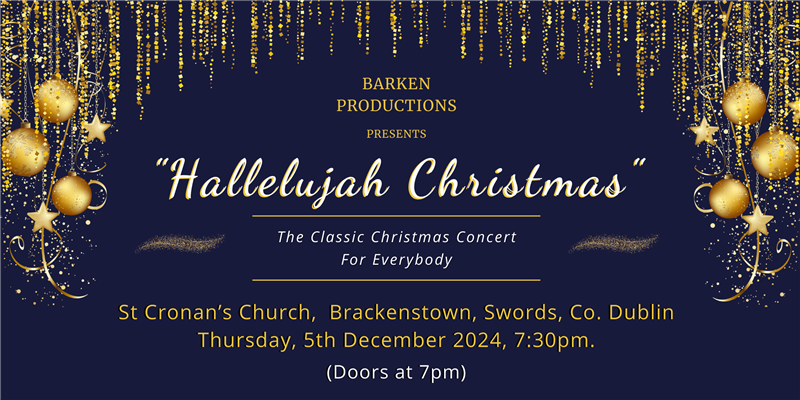 Get Information and buy tickets to Hallelujah Christmas Swords Concert on Barken Productions