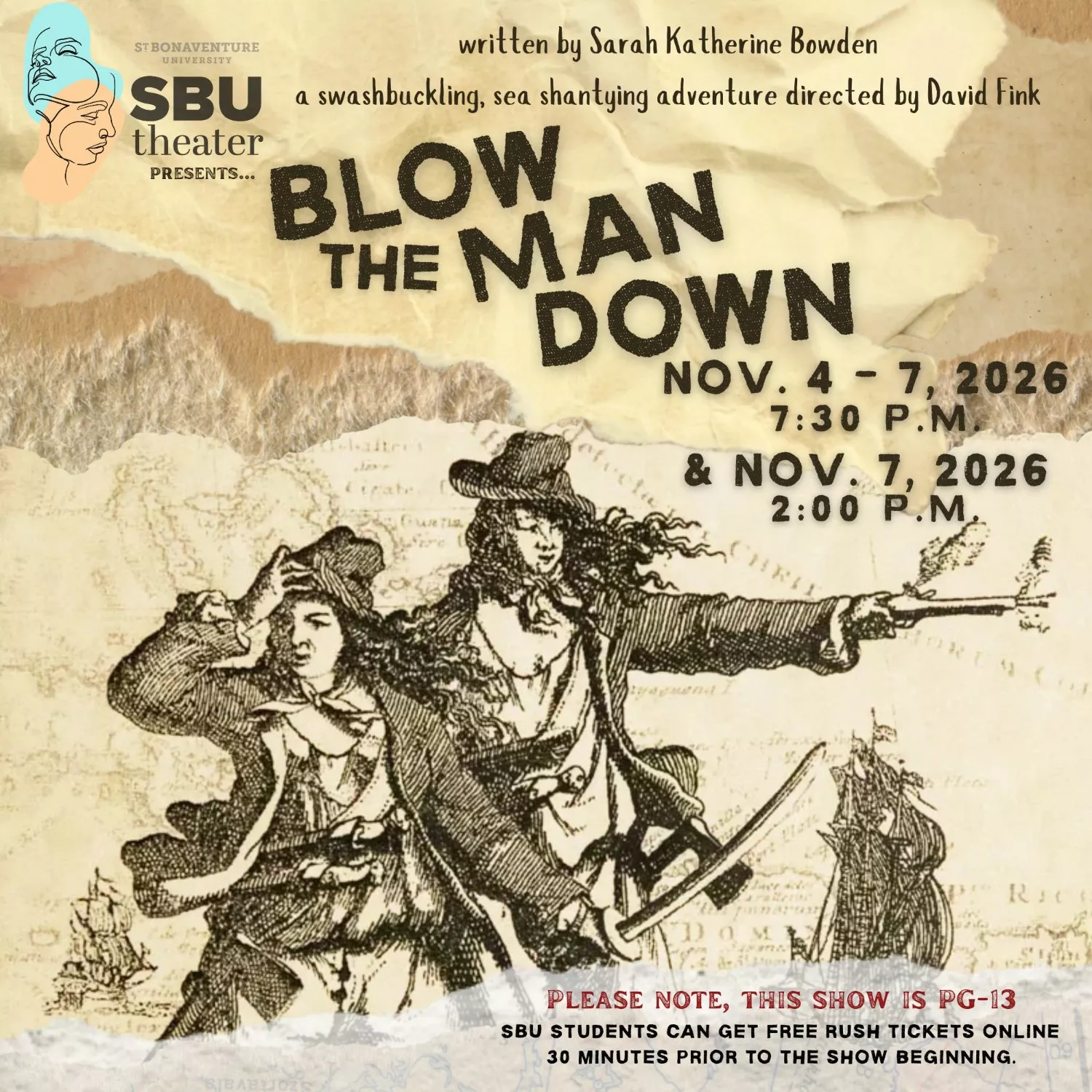 Get Information and buy tickets to Blow The Man Down By Sarah Katherine Bowden - Directed by David Fink on Regina A Quick Center