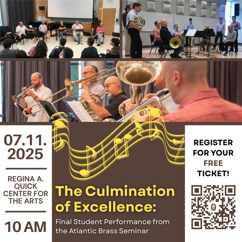 Get Information and buy tickets to The Culmination of Excellence: Final Student Performance from Atlantic Brass Seminar on Regina A Quick Center