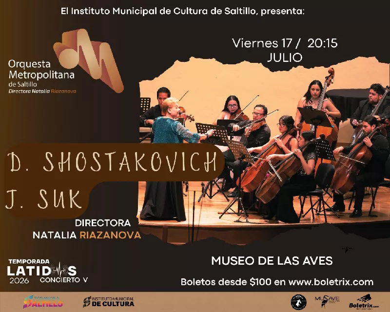 Obtener información y comprar entradas para CONCIERTO DE TEMPORADA V LATIDOS EN CLAROSCURO en BOLETRIX.