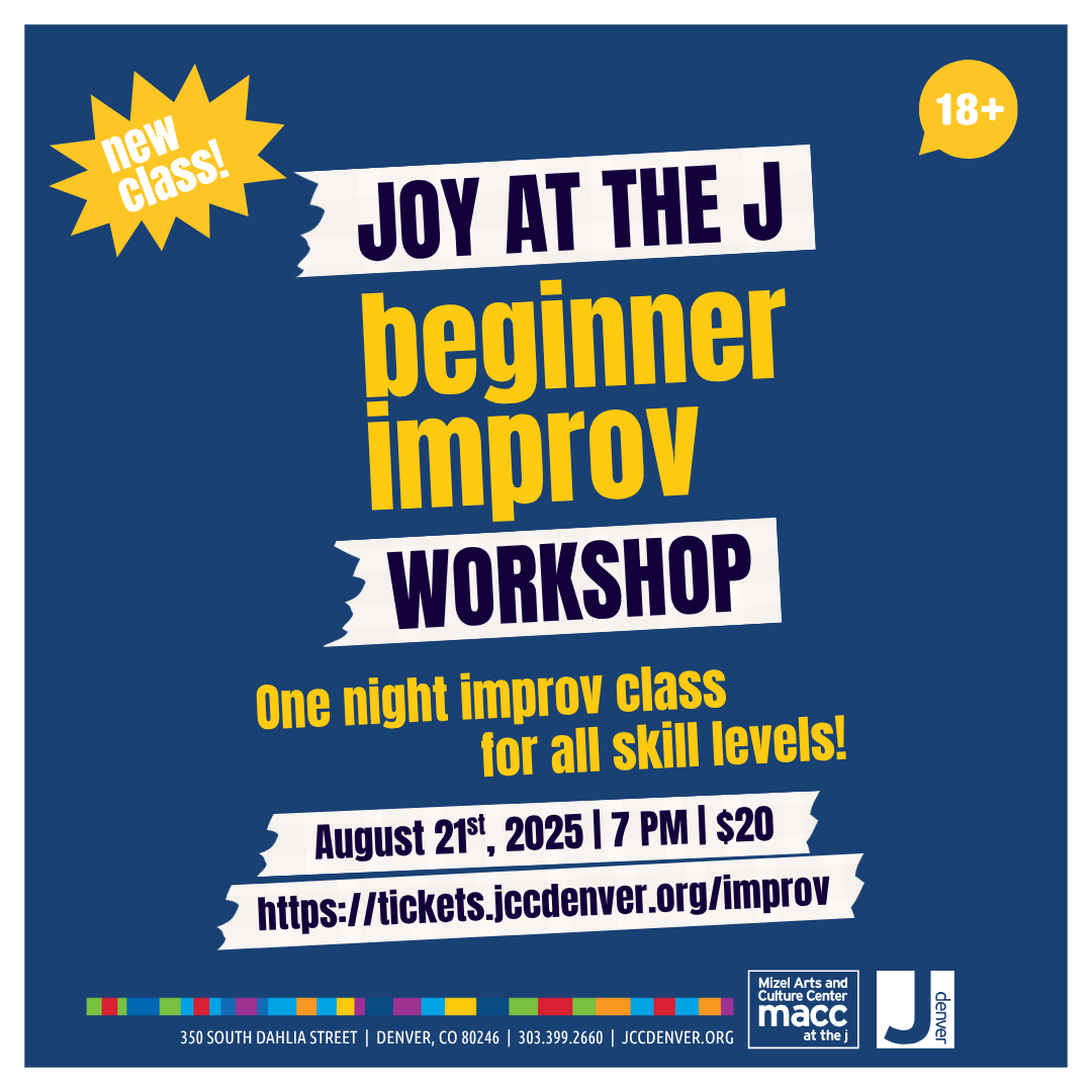 Joy at the J! - Improv Class Registration image